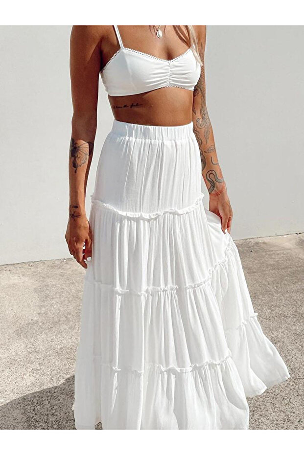 Fırfırlı Etek - 1