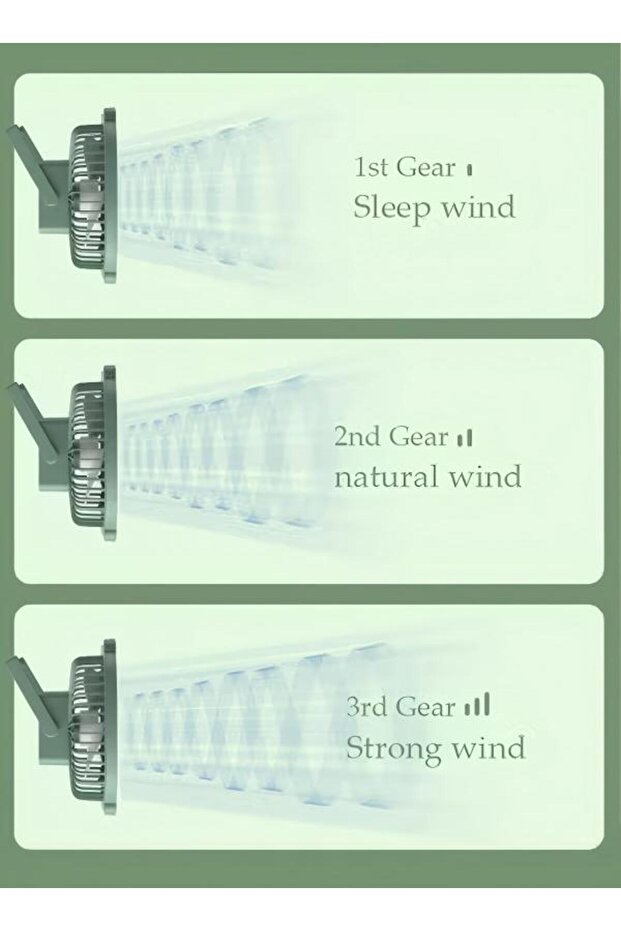 مروحة تدوير الهواء مع الضوء - 8