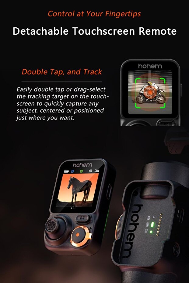 Hohem isteady M7 AI Tracking Smartphone Gimbal Stabilizer - 2