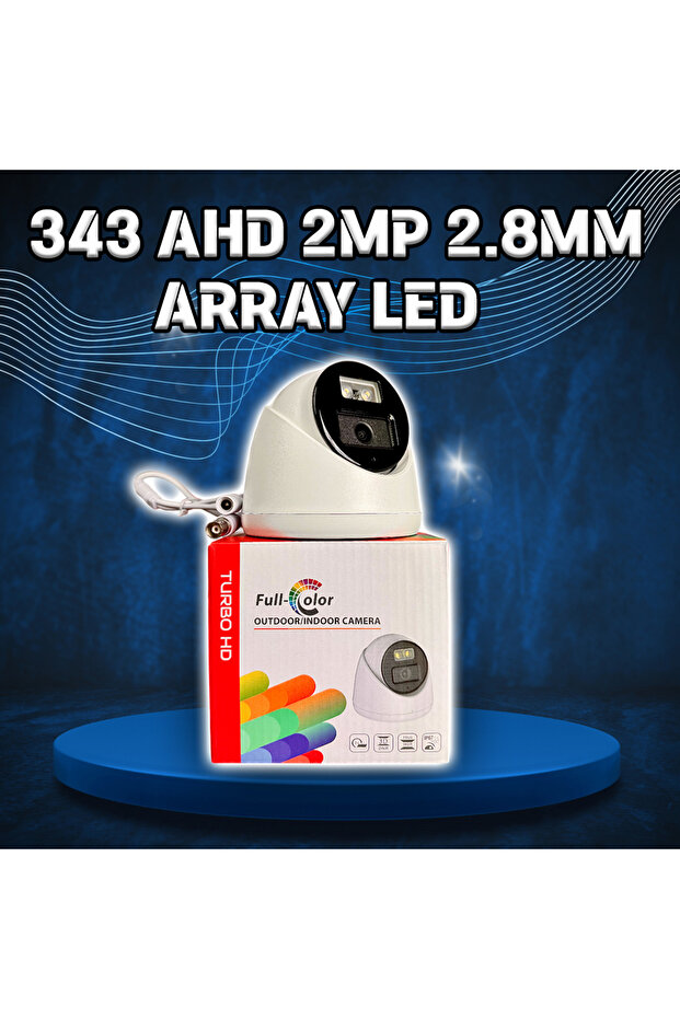 OC-343AHD 2Mp 3 Array Led 2.8mm Dome Güvenlik Kamerası - 3