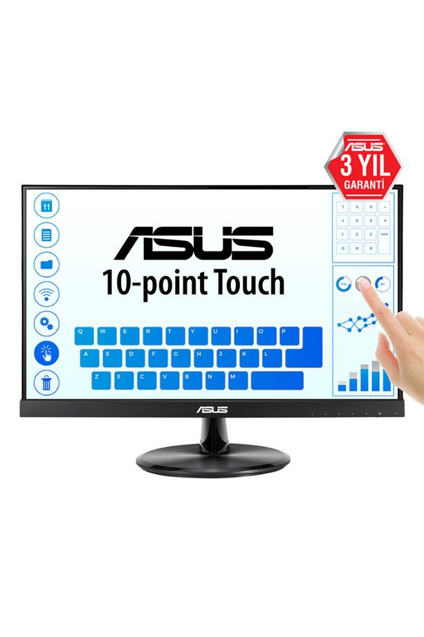 VT229H 5ms 60Hz HDMI VGA IPS 21.5" IPS Full HD Dokunmatik Monitör - 1