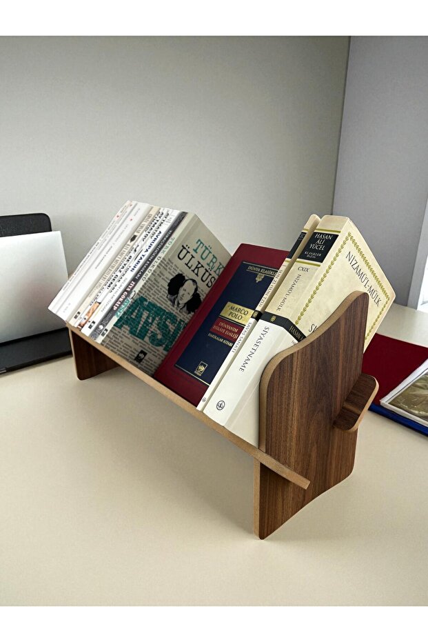 Desktop Bookshelf / Desktop Organizer / Tree Pattern Bookshelf 45cm X 14.5cm X 21cm
