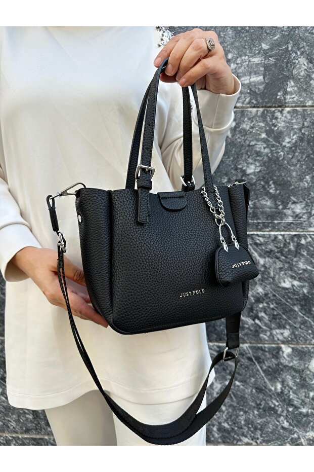 Women's New Season 3-Compartment Luxury Soft Leather Adjustable Crisscross-Strap Stylish Shoulder Bag