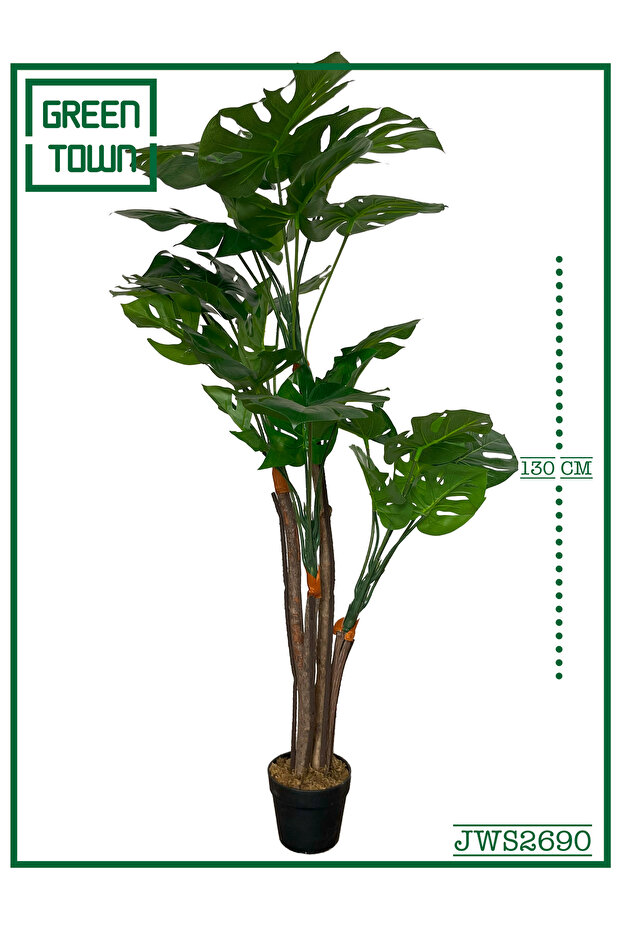 اشجار المونستيرا الصناعية-130cm