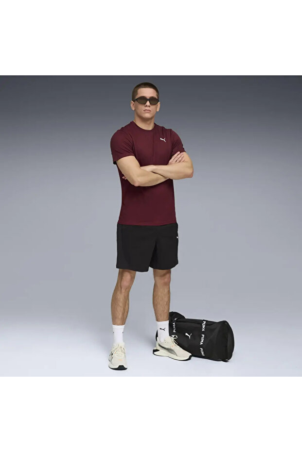 M TAD ESS SOLID CAT TEE LC Kırmızı Erkek T-Shirt - 3