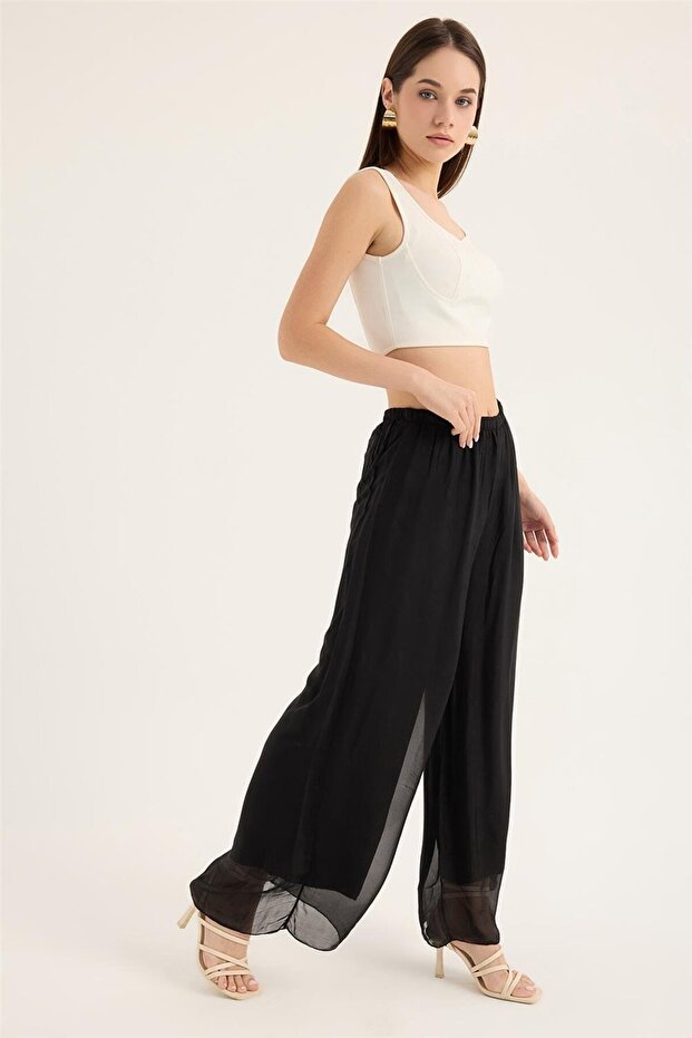 İpek Pantolon - 3