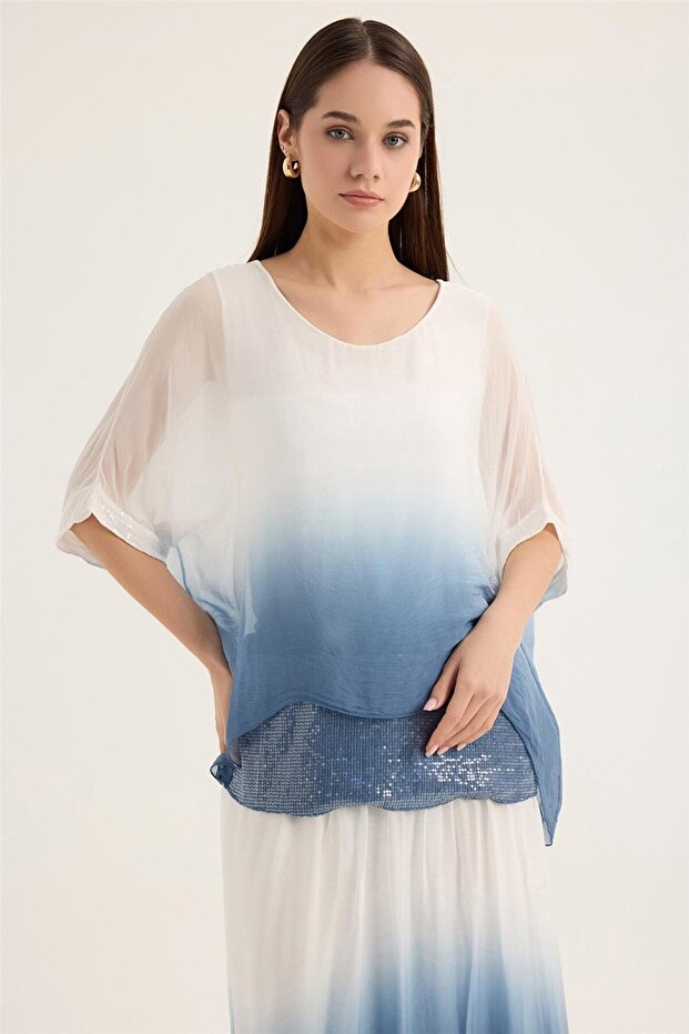بلوزة متدرجة - 1