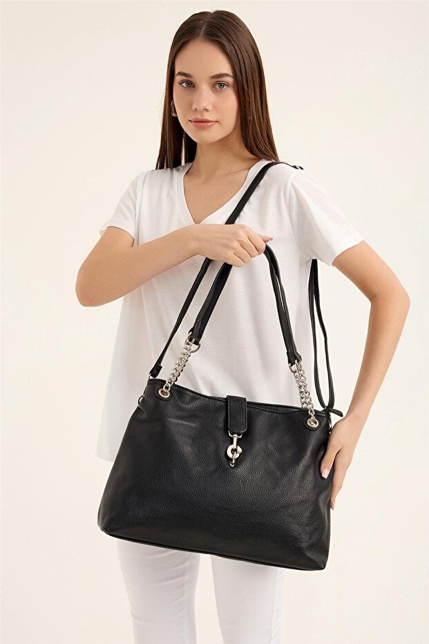 حقيبة بمقبض سلسلة - 1