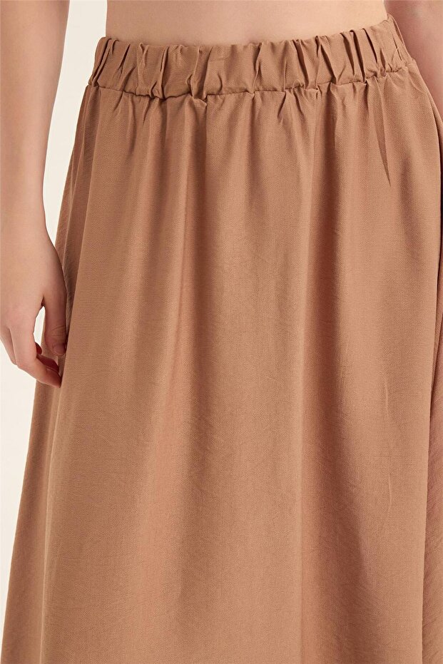 Φούστα με ελαστική μέση - 4