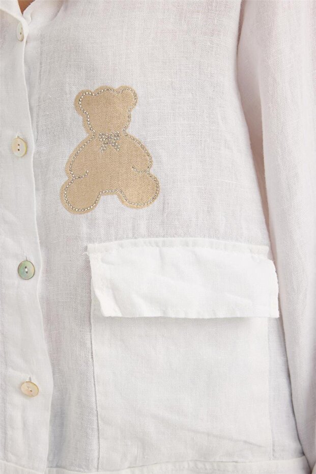 سترة من الكتان - 4