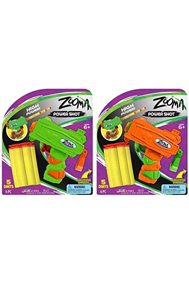 Fun a Ton Zooma Mini Pistol Toy Gun (2 Guns Assorted)