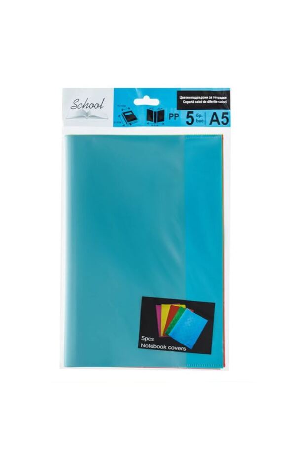 Cover A5 Colored - 5pcs - 2