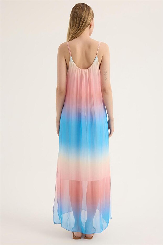 Rainbow Sütyen Askı Elbise - 5