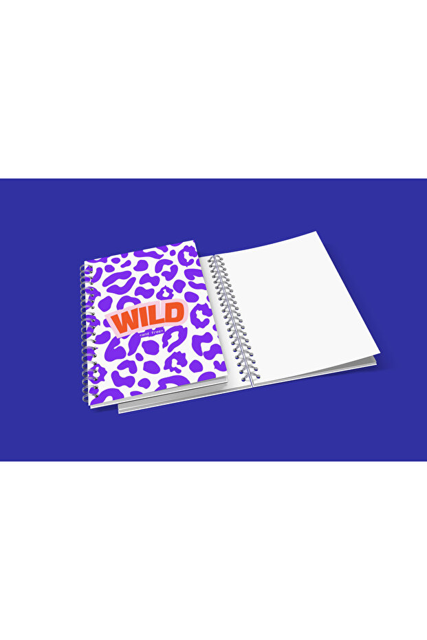 دفتر ملاحظات إدي A5 حلزوني غير مسطر للمدرسة - 3