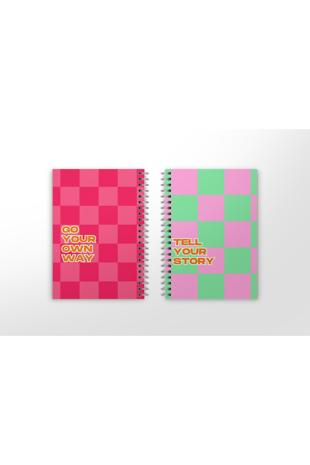 دفتر ملاحظات إدي A5 حلزوني غير مسطر للمدرسة - 1