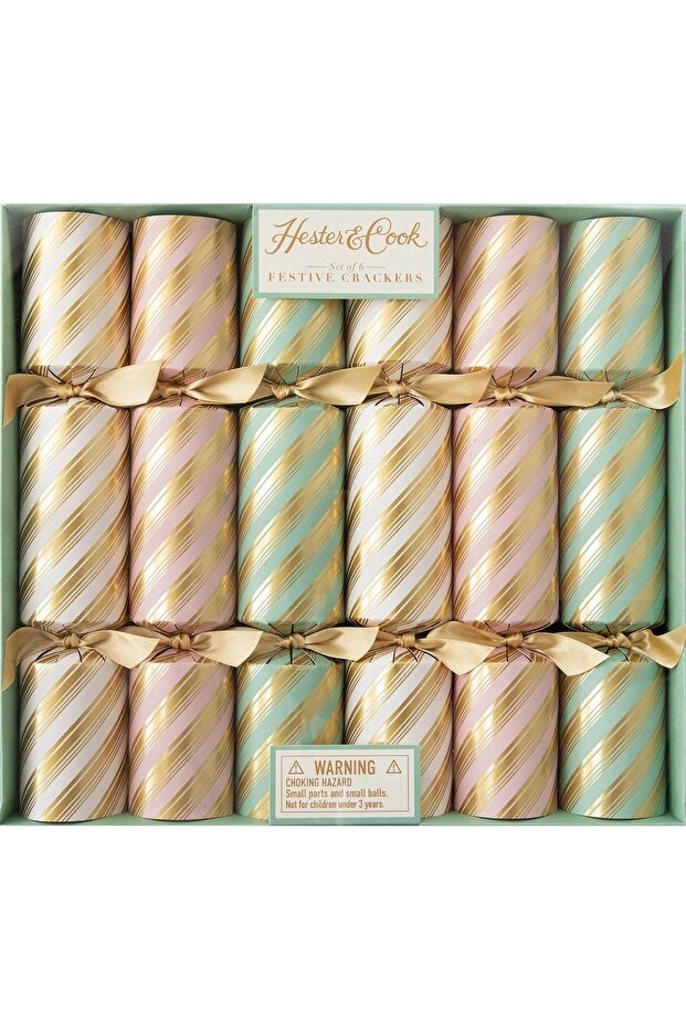 Peppermint Stripe Crackers - 1