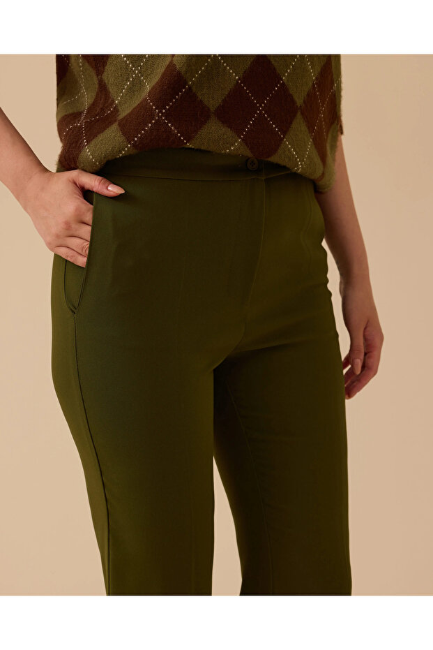 Stella İspanyol Paça Pantolon - 5