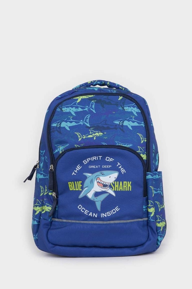 Navy Blue Boy's Backpack F0241A8/Nv2
