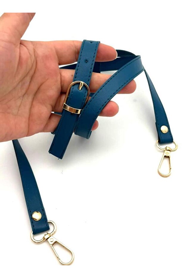 Angel Bag Accessory 120X1.5 cm Buckle Bag Handle Slim Model Light Gold Metallic with Color Options