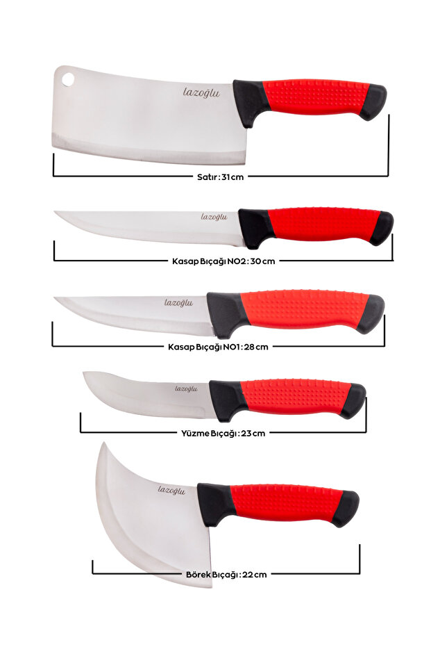 Redmaster 5 Parça Bıçak Seti - 4