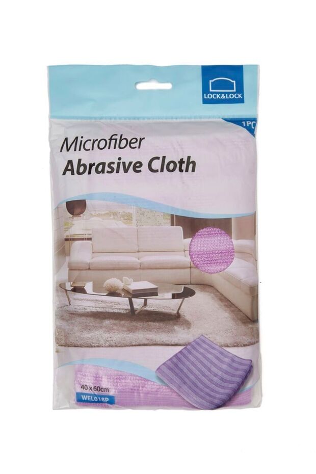 L&L Microfiber Abrasive Cloth 40X60cm Prpl