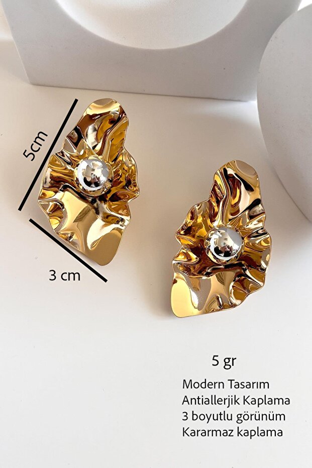 Amorf kadın Küpe - 4