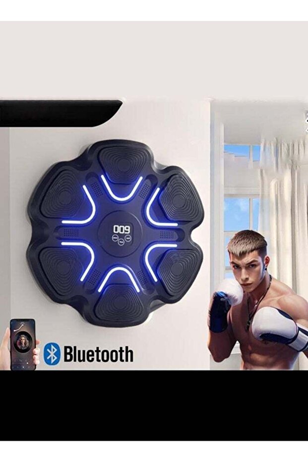 Musical Boxing Machine Electronic Boxing Target Wall Mount,Boxing Trainer , Gym Boxing Target - 3