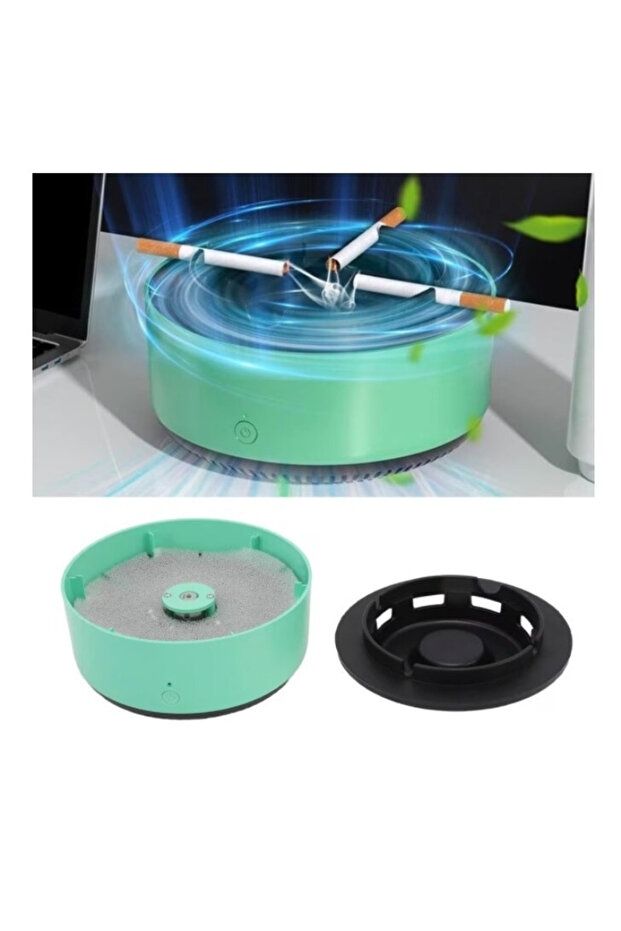 Electric Ashtray with Suction and Air Purification, Automatic Shutoff - 4