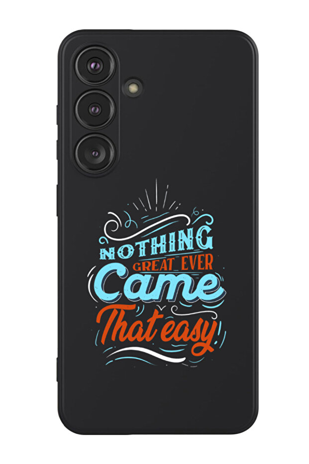 Protective Liquid Silicone Shockproof Case For Samsung Galaxy S24 Plus (Black) - nothing great