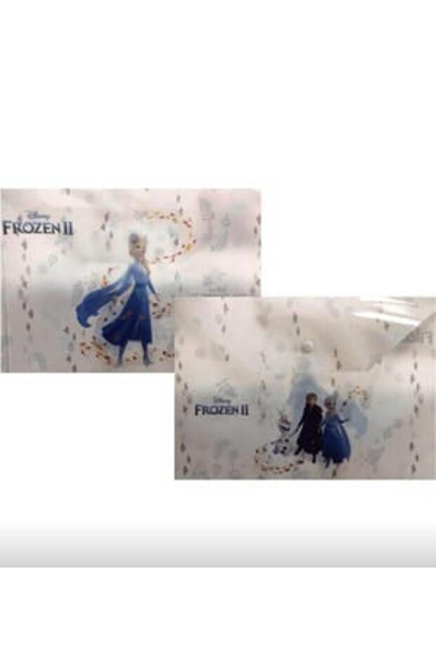 (2 Pcs) Frozen Figured Snap File, Snap File for Kindergarten-Primary School-Middle School Girls