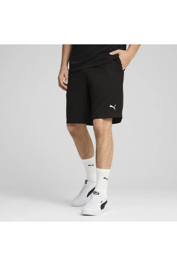 ESS Woven Shorts Siyah Erkek Şort - 1