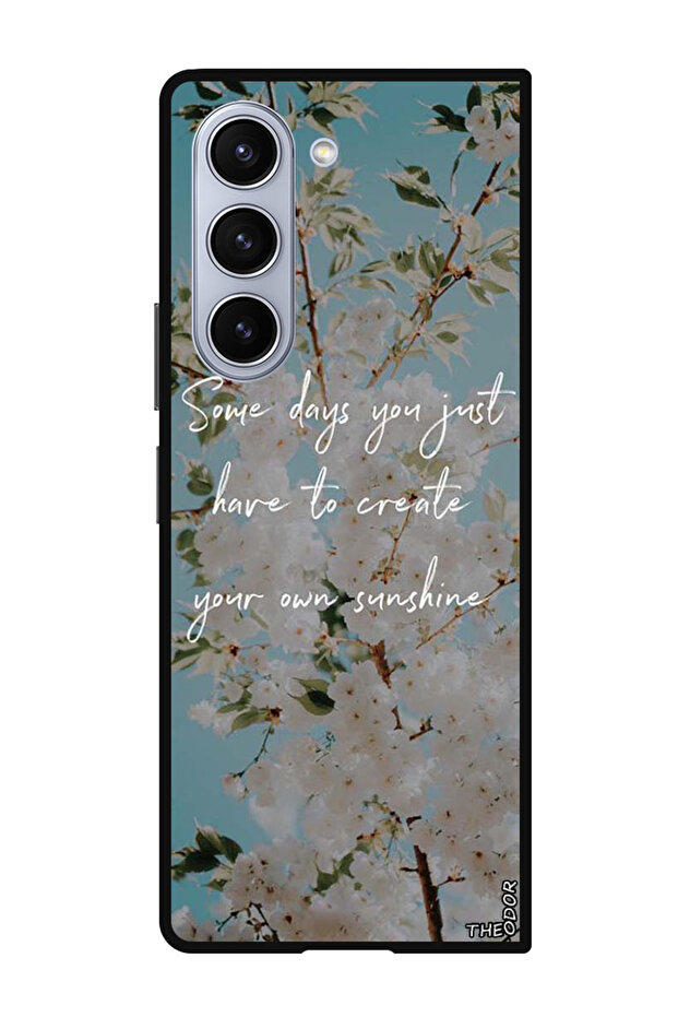 Protective Case For Samsung Galaxy Z Fold 6 Create your sunshine