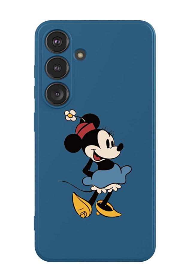 Protective Liquid Silicone Shockproof Case For Samsung Galaxy S24 Plus (Blue) - Minnie