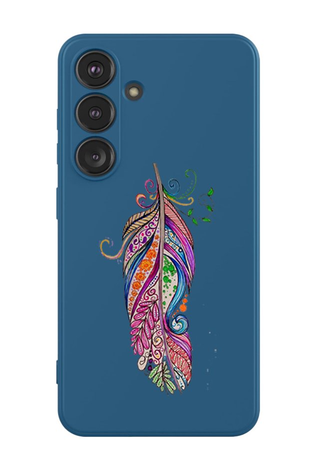 Protective Liquid Silicone Shockproof Case For Samsung Galaxy S24 Plus (Blue) - Feather