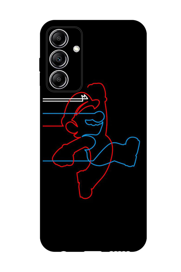 Protective Case Anti Scratch Shock Proof Bumper Cover For Samsung Galaxy A25 Mario walk
