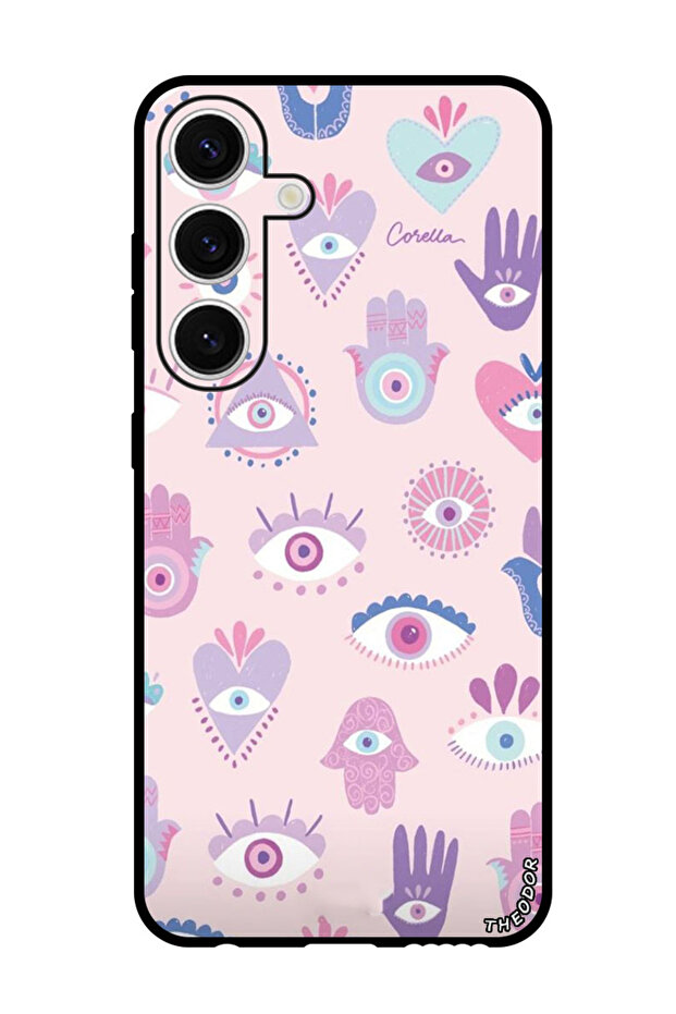 Protective Case Anti Scratch Shock Proof Bumper Cover For Samsung Galaxy S24 Plus Evil Eye (3)