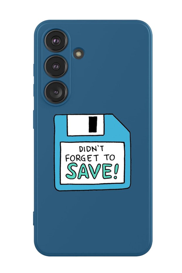 Protective Liquid Silicone Shockproof Case For Samsung Galaxy S24 Plus (Blue) - Forget to save