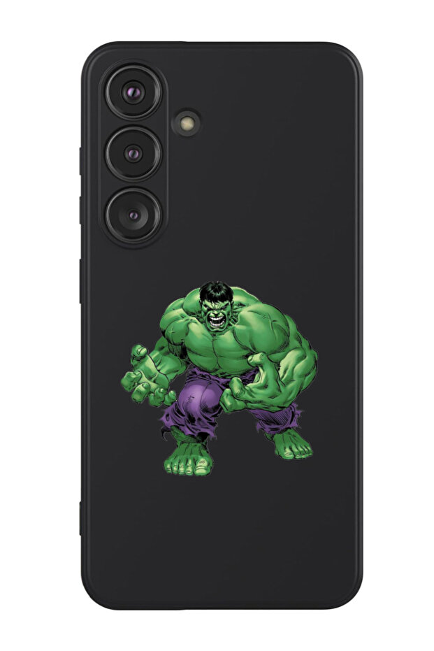 Protective Liquid Silicone Shockproof Case For Samsung Galaxy S24 Plus (Black) - Hulk