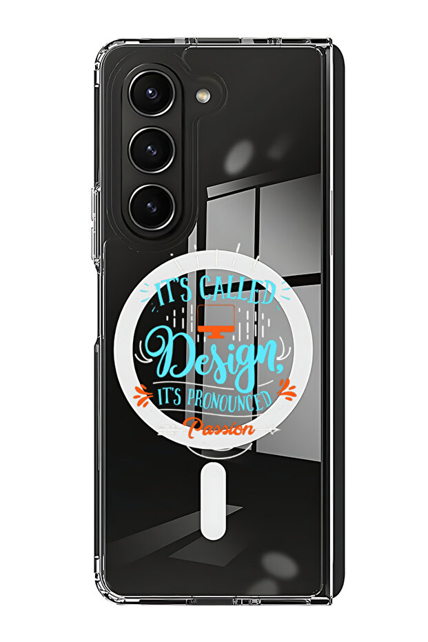 Case for Samsung Galaxy Z Fold 5 Compatible with MagSafe, Shockproof Bumper Case its called design
