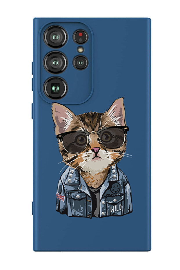 Protective Liquid Silicone Shockproof Case For Samsung Galaxy S24 Ultra (Blue) - swag cat