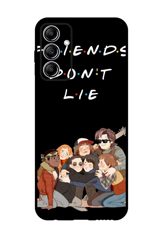 Protective Case Anti Scratch Shock Proof Bumper Cover For Samsung Galaxy A55 Friends Dont Lie