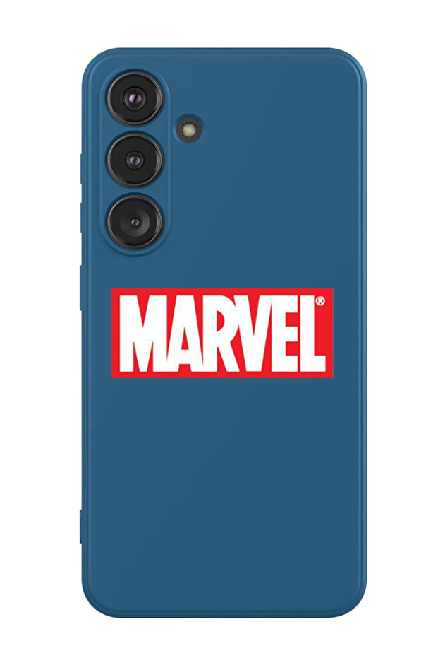 Protective Liquid Silicone Shockproof Case For Samsung Galaxy S24 Plus (Blue) - Marvel
