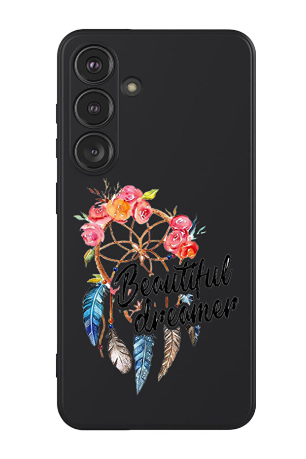 Protective Liquid Silicone Shockproof Case For Samsung Galaxy S24 Plus (Black) - Beautiful Dreamer