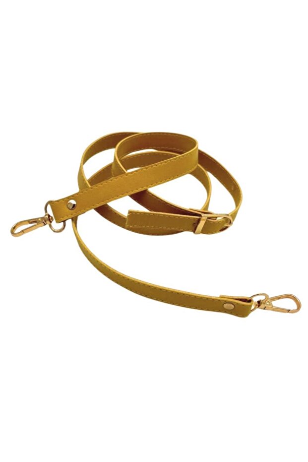 120X1.5 cm Buckle Bag Handle Slim Model Color Options Light Gold Metal 2