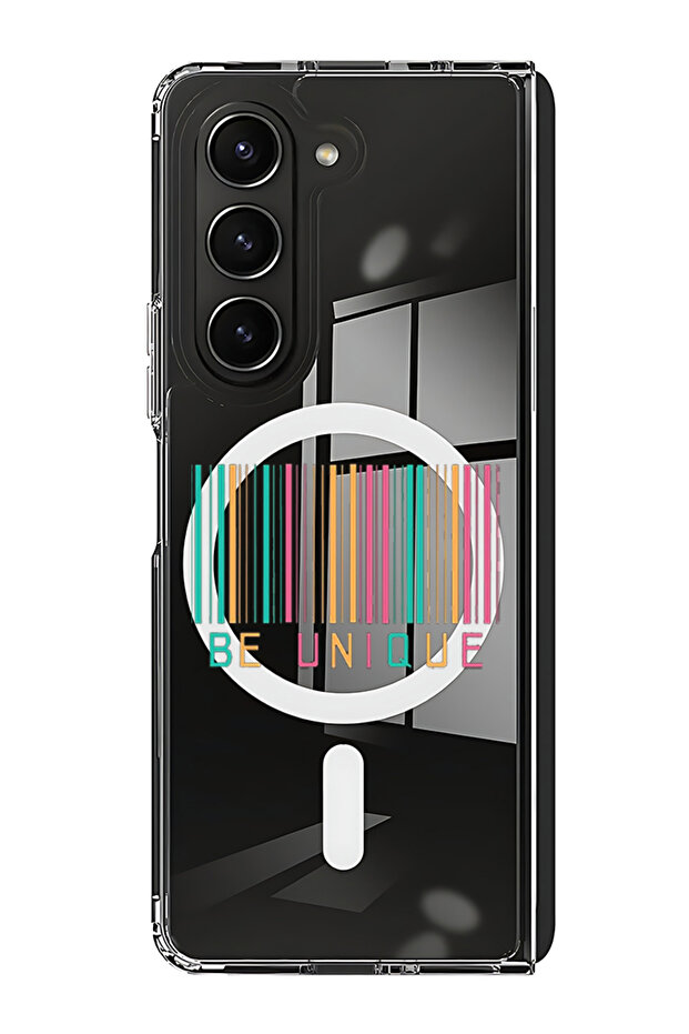Case for Samsung Galaxy Z Fold 5 Compatible with MagSafe, Shockproof Phone Bumper Cover Be unique