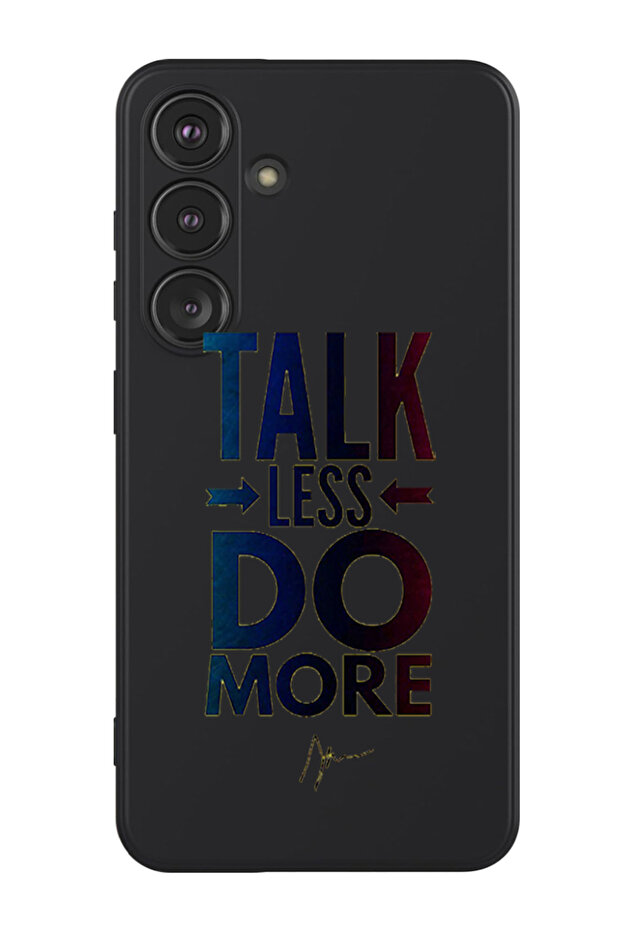 Protective Liquid Silicone Shockproof Case For Samsung Galaxy S24 Plus (Black) - talk less do more