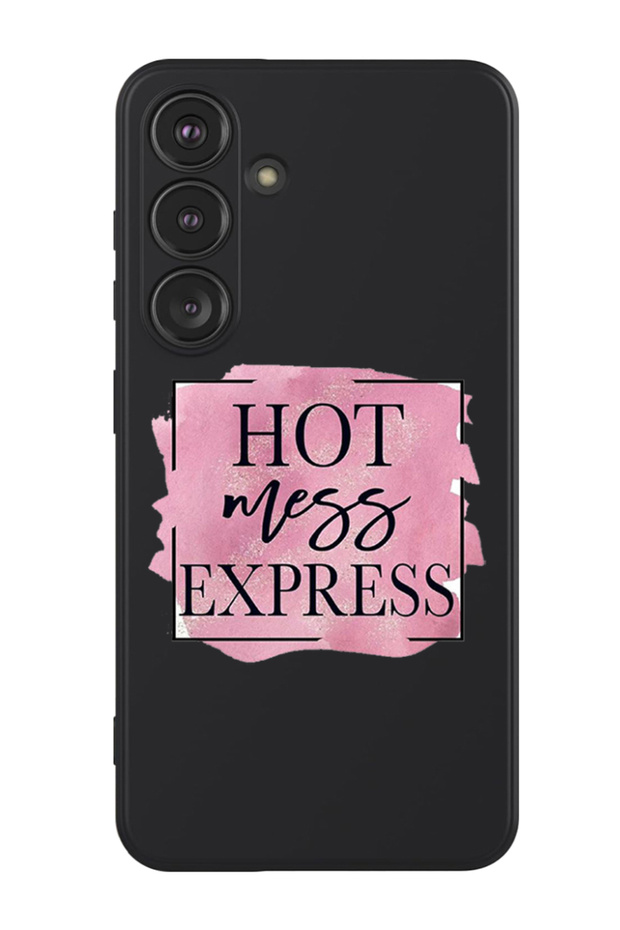 Protective Liquid Silicone Shockproof Case For Samsung Galaxy S24 Plus (Black) - Hot mess express