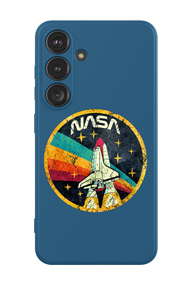 Protective Liquid Silicone Shockproof Case For Samsung Galaxy S24 Plus (Blue) - Nasa 2