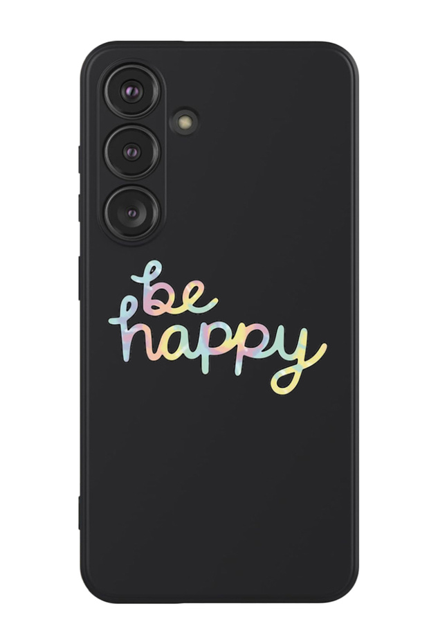 Protective Liquid Silicone Shockproof Case For Samsung Galaxy S24 (Black) - Be Happy