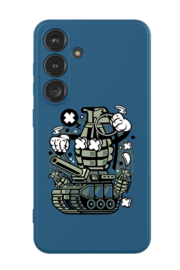 Protective Liquid Silicone Shockproof Case For Samsung Galaxy S24 Plus (Blue) - grenade